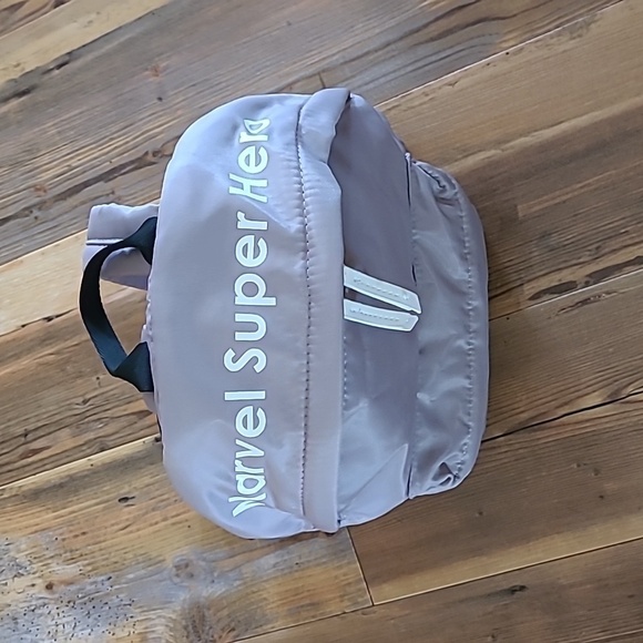 MINISO Marvel Backpack Bag, Letter Design, Light Grey - Picture 6 of 14